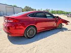 2018 Ford Fusion Titanium Красный vin: 3FA6P0RU6JR219063