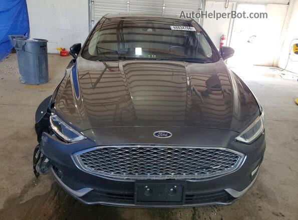 3FA6P0RU6LR182096 2020 FORD FUSION Gray Вид спереду