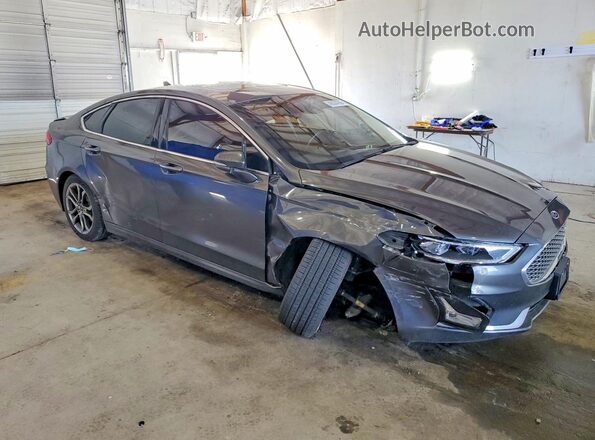 3FA6P0RU6LR182096 2020 FORD FUSION Gray Передня права чверть