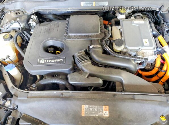 3FA6P0RU6LR182096 2020 FORD FUSION Gray Вид задньої частини салону