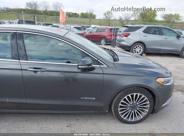3FA6P0RUXJR167033 2018 FORD FUSION HYBRID Бежевый 