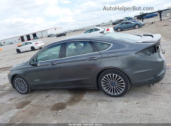 3FA6P0RUXJR167033 2018 FORD FUSION HYBRID Бежевый 