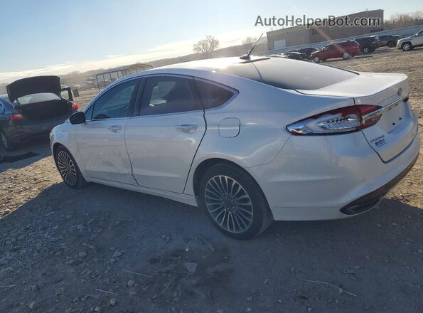 3FA6P0T90HR407933 2017 FORD FUSION Белый Задняя левая четверть