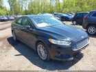 2016 Ford Fusion Se Black vin: 3FA6P0T92GR288832