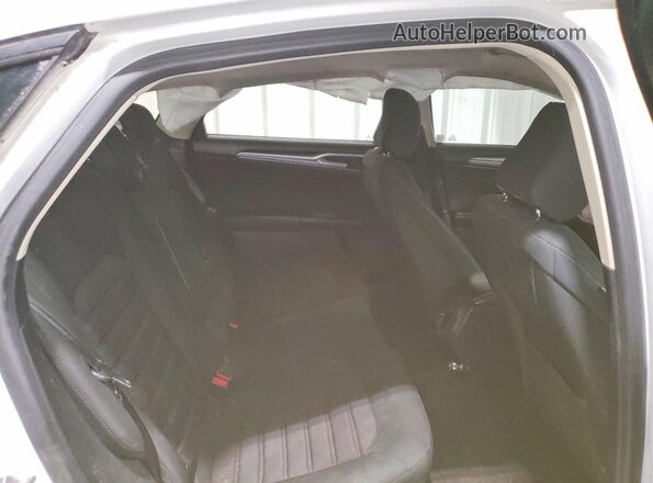 3FA6P0T92LR214207 2020 FORD FUSION White Widok tylnych siedzeń