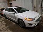 2020 Ford Fusion Se White vin: 3FA6P0T92LR214207