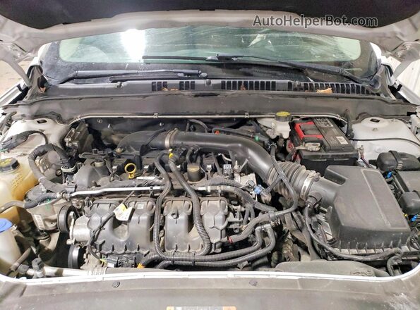 3FA6P0T92LR214207 2020 FORD FUSION White Widok wnętrza z tyłu