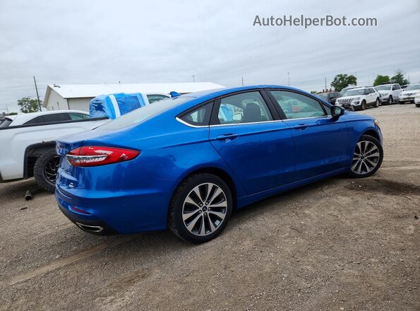 3FA6P0T96LR260204 2020 FORD FUSION Blue Հետևի աջ
