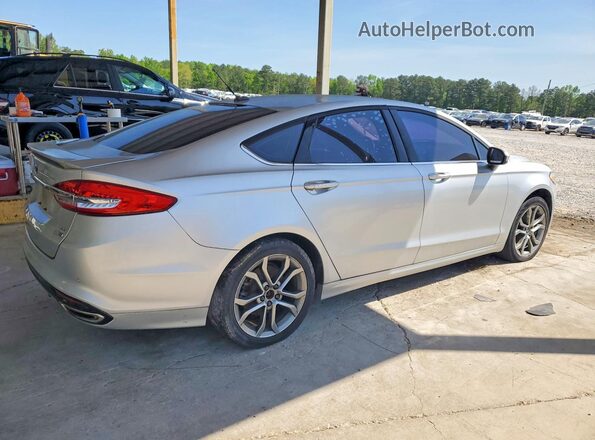 3FA6P0T99HR172156 2017 FORD FUSION Silver Trasero derecho