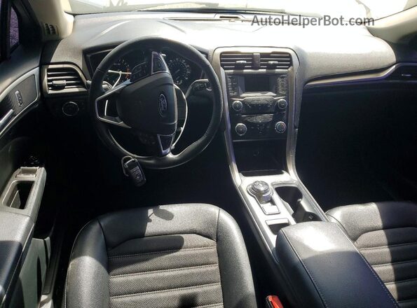 3FA6P0T99HR172156 2017 FORD FUSION Silver Vista del salpicadero