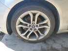 2017 Ford Fusion Se Silver vin: 3FA6P0T99HR172156 Damage: Left Front Fender, Dent(S) W/ Paint Dmg, 3 To 4 Inches