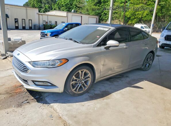 3FA6P0T99HR172156 2017 FORD FUSION Silver Vista tres cuartos delantera izquierda