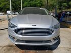 2017 Ford Fusion Se Silver vin: 3FA6P0T99HR172156