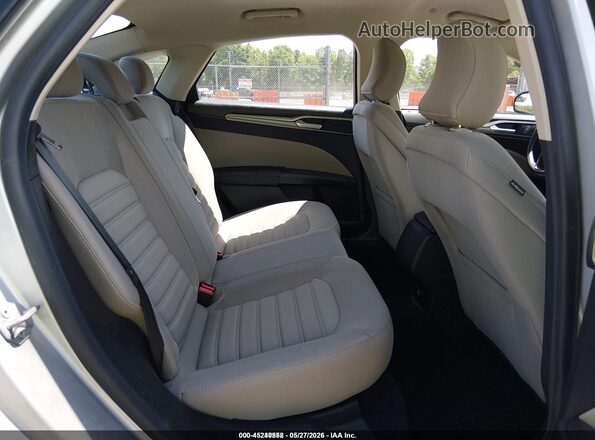 3FA6P0UU4JR281939 2018 FORD FUSION HYBRID Silver Vista de la etiqueta del VIN
