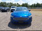 2018 Ford Fusion Hybrid S Синий vin: 3FA6P0UU5JR282047