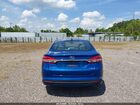 2018 Ford Fusion Hybrid S Синий vin: 3FA6P0UU5JR282047