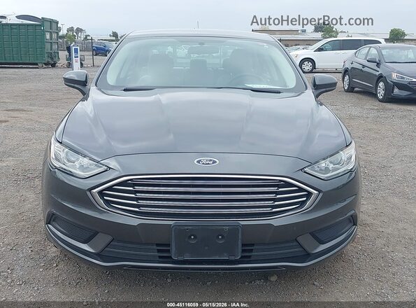 3FA6P0UU7JR235750 2018 FORD FUSION HYBRID Gray Vista del cuadro de instrumentos