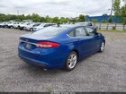 2018 Ford Fusion Hybrid S Синий vin: 3FA6P0UU7JR254492