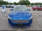 2018 Ford Fusion Hybrid S Синий vin: 3FA6P0UU7JR254492