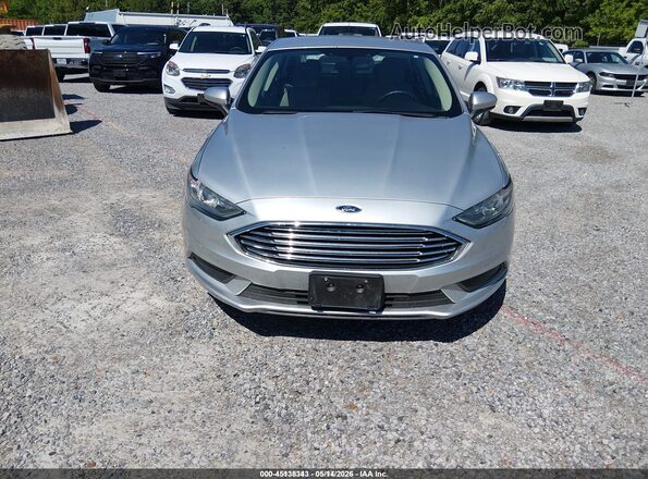 3FA6P0UU7JR281952 2018 FORD FUSION HYBRID Серебряный Вид щитка приборов