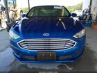 2018 Ford Fusion Hybrid S Синий vin: 3FA6P0UU8JR235921