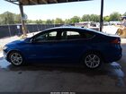 2018 Ford Fusion Hybrid S Синий vin: 3FA6P0UU8JR235921