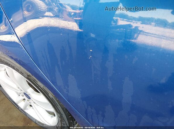 3FA6P0UU8JR235921 2018 FORD FUSION HYBRID Синий Вид задней части салона