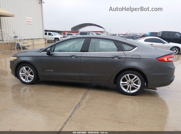 3FA6P0UU8JR273679 2018 FORD FUSION HYBRID Серый Панорамный вид салона 360°