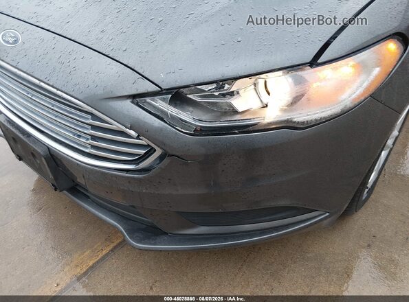 3FA6P0UU8JR273679 2018 FORD FUSION HYBRID Серый Вид спереди