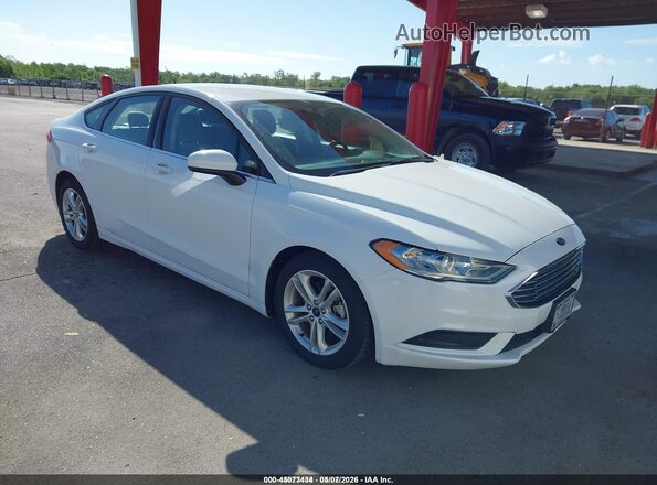 3FA6P0UU9JR235958 2018 FORD FUSION HYBRID White Առջևի աջ