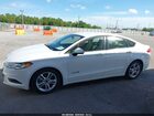 2018 Ford Fusion Hybrid S White vin: 3FA6P0UU9JR235958