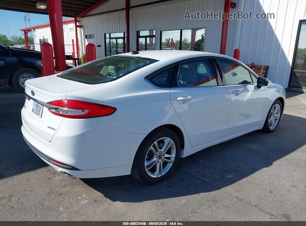 3FA6P0UU9JR235958 2018 FORD FUSION HYBRID White Հետևի աջ