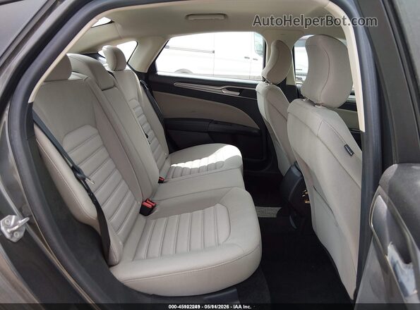 3FA6P0UUXJR235905 2018 FORD FUSION HYBRID Gray Вид наклейки з VIN-кодом