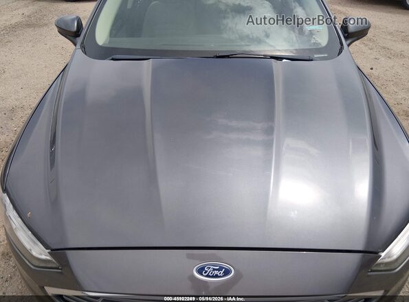 3FA6P0UUXJR235905 2018 FORD FUSION HYBRID Gray Вид спереду