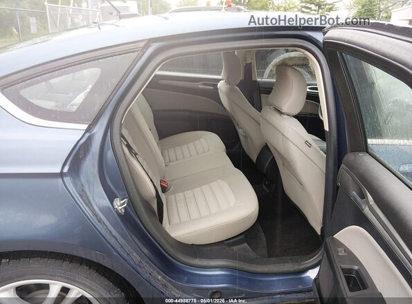 3FA6P0UUXJR235953 2018 FORD FUSION HYBRID Blue Widok naklejki z numerem VIN