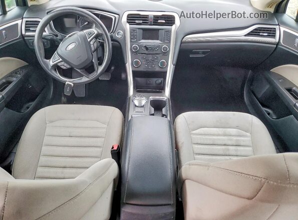 3FA6P0UUXJR261663 2018 FORD FUSION Серый Вид панели приборов