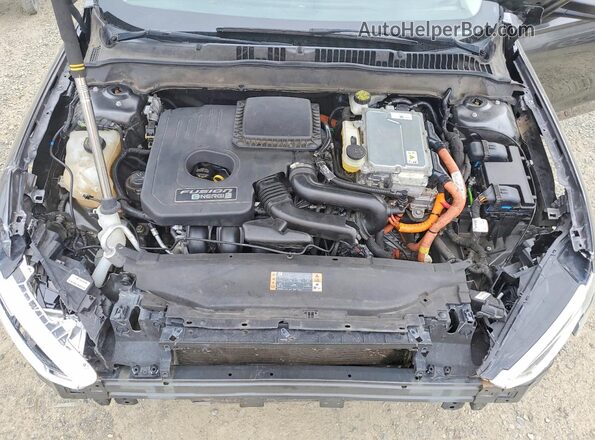 3FA6P0UUXJR261663 2018 FORD FUSION Серый Вид задней части салона