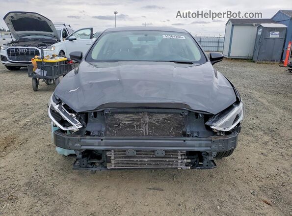 3FA6P0UUXJR261663 2018 FORD FUSION Серый Вид спереди