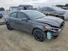 2018 Ford Fusion S Hybrid Серый vin: 3FA6P0UUXJR261663