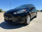 2019 Ford Fiesta S Черный vin: 3FADP4AJ0KM110581