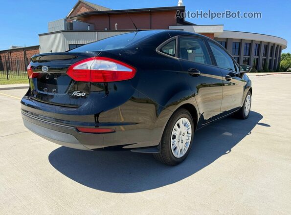 3FADP4AJ0KM110581 2019 FORD FIESTA Черный Передняя правая четверть