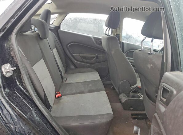 3FADP4AJ0KM126554 2019 FORD FIESTA Black Вид задніх сидінь