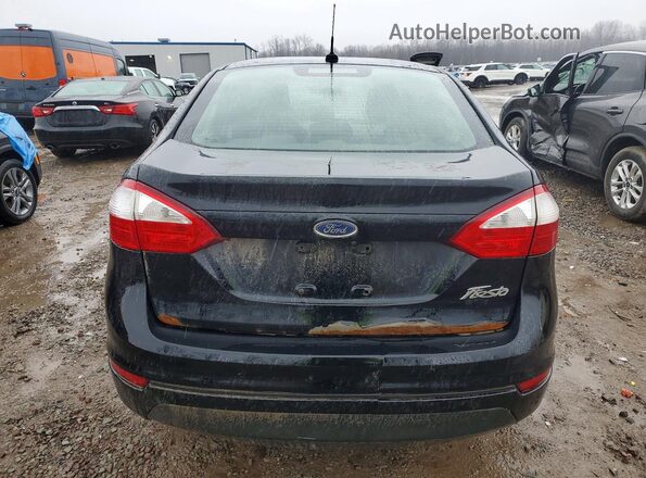 3FADP4AJ0KM126554 2019 FORD FIESTA Black Вид ззаду
