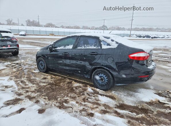 3FADP4AJ1GM128675 2016 FORD FIESTA Черный Задняя левая четверть