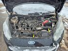 2016 Ford Fiesta S Черный vin: 3FADP4AJ1GM128675