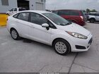 2017 Ford Fiesta S White vin: 3FADP4AJ3HM168208