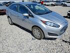 2018 Ford Fiesta S Silver vin: 3FADP4AJ3JM123856