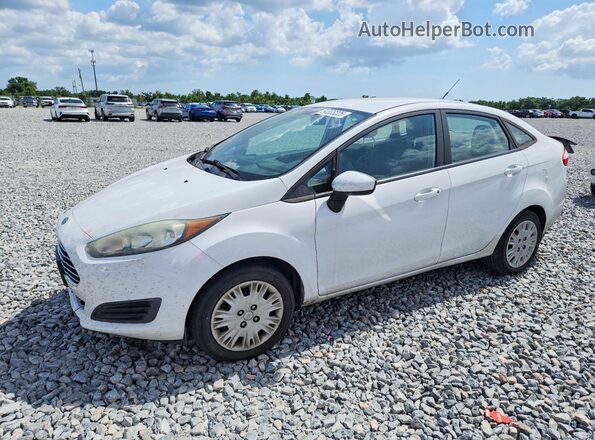 3FADP4AJ6JM111538 2018 FORD FIESTA Белый Передняя левая четверть