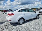 2018 Ford Fiesta S Белый vin: 3FADP4AJ6JM111538