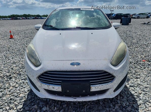 3FADP4AJ6JM111538 2018 FORD FIESTA Белый Вид спереди
